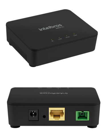 Foto do produto ONU XPON (HIBRIDA) - 1P PON+1P LAN GIGABIT - R1 - INTELBRAS 