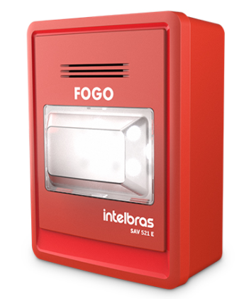 Foto do produto SINALIZADOR AUDIOVISUAL ENDERECAVEL SAV521E 