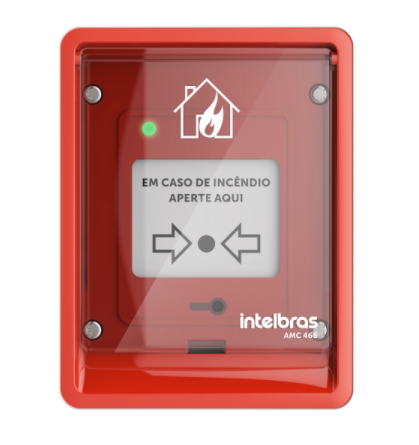 Foto do produto ACIONADOR MANUAL S/ SIRENE CONVENCIONAL IP66 - AMC 466 