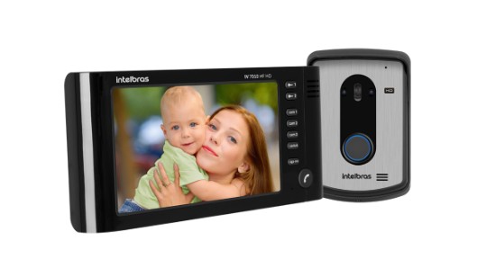Foto do produto VIDEO PORTEIRO - IV 7010 HF HD PRETO 