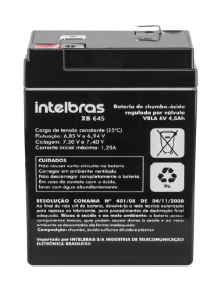 Foto do produto BATERIA VRLA 6V 4,5AH - XB 645 