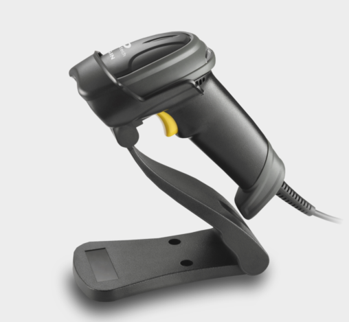 Foto do produto LEITOR DE CODIGO DE BARRAS 1D E 2D COM SUPORTE - EL250 