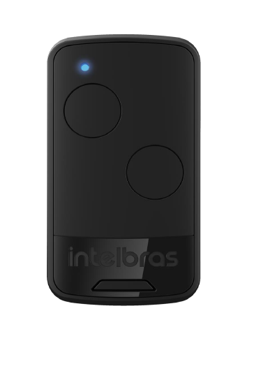 Foto do produto CONTROLE REMOTO C/ 2 BOTOES P/ AUTOMATIZADORES 433,92MHZ - EP02 - INTELBRAS 