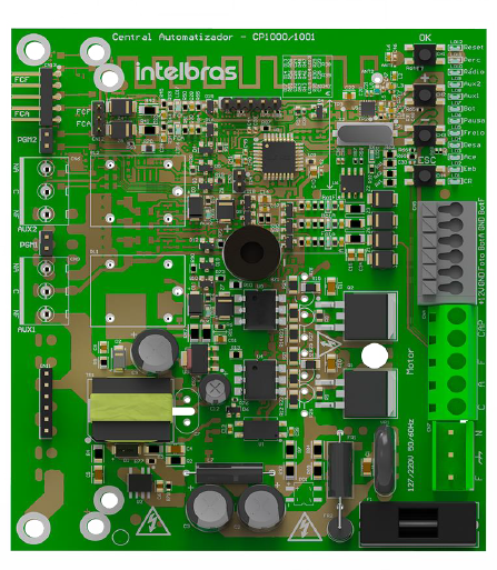 Foto do produto CENTRAL DE COMANDO CP-1000 INTELBRAS 