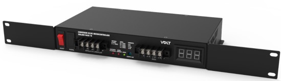Foto do produto CONVERSOR ISOLADO 24V/48V/5A RACK 19" - VOLT 