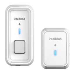 Foto do produto CAMPAINHA SEM FIO COM BATERIA CIB 101 - BRANCO 