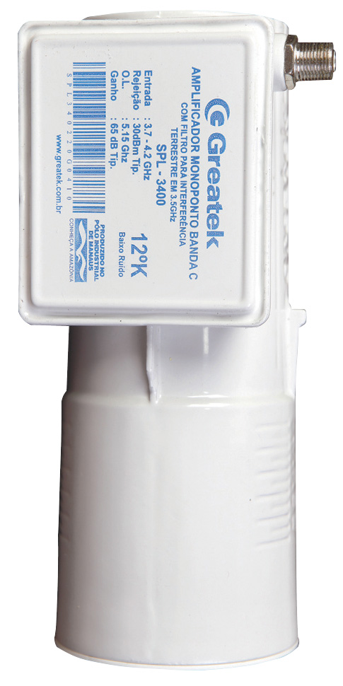 Foto do produto LNBF GREATEK MONO (AMPL. SPL3703AX) 