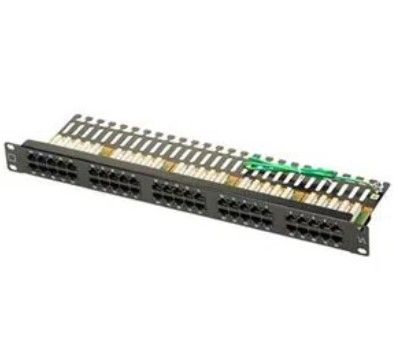 Foto do produto VOICE PANEL 50 PORTAS CAT3 1U PRETO 