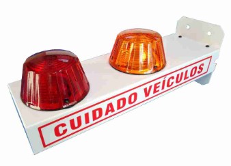 Foto do produto SINALIZADOR DE GARAGEM COM LEDS E BIP SONORO  BIVOLT  127220V 