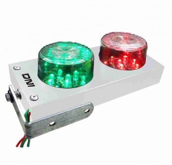 Foto do produto SEMAFORO SINALIZADOR DE GARAGEM BIVOLT 127/220V  BRANCO 
