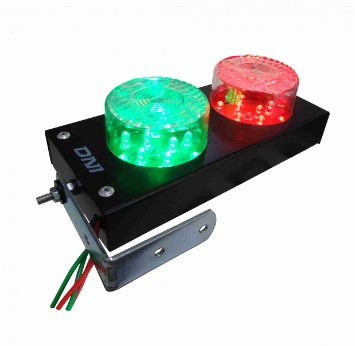 Foto do produto SEMAFORO SINALIZADOR DE GARAGEM BIVOLT 127/220V  PRETO 