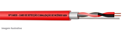 Foto do produto CABO INCENDIO 2X0,75 (100MTS) 
