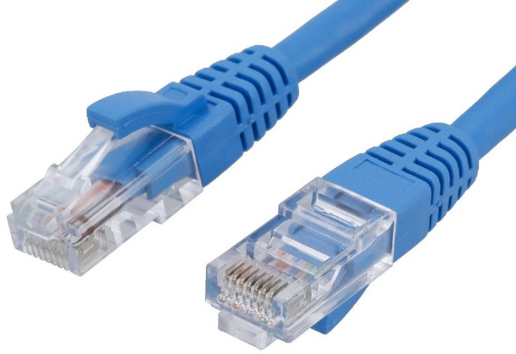 Foto do produto PATCH CORD CAT.5E - 2.5M AZUL ANATEL 