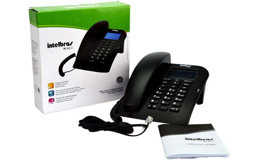Foto do produto TELEFONE C/ FIO TC60 ID 