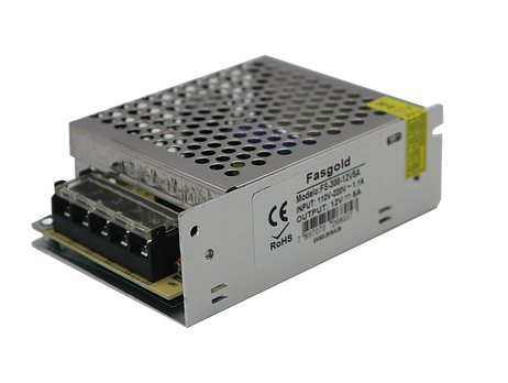 Foto do produto FONTE UNIVERSAL COLMEIA 12V 5A S/CONECTOR 