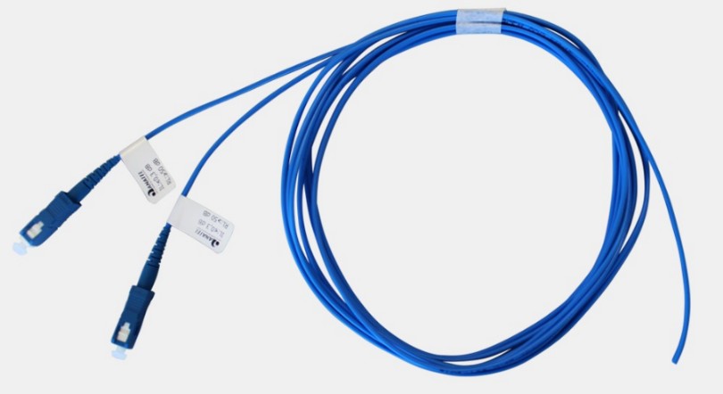 Foto do produto EXTENSAO OPTICO DUPLEX SINGLE MODE (SM) LC/UPC 2,5M - PIG-TAIL- FIBRACEM 