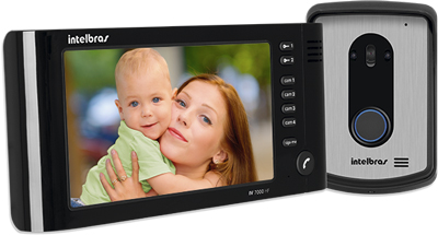 Foto do produto VIDEO PORTEIRO IV 7010 HF PRETO 