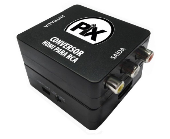 Foto do produto CONVERSOR SINAL HDMI P/RCA 