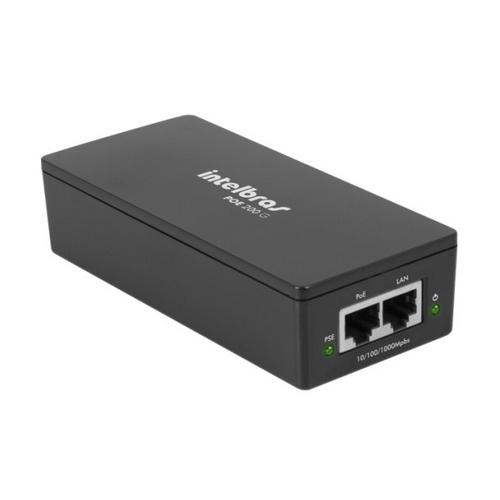 Foto do produto INJETOR POE 802.3AF/AT GIGABIT ETHERNET - POE 200 AT - INTELBRAS 
