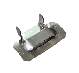 Foto do produto FECHO DE ACO INOX 430 P/ FITA DE 3/4 (19MM) FEAI - 19 X 1MM 