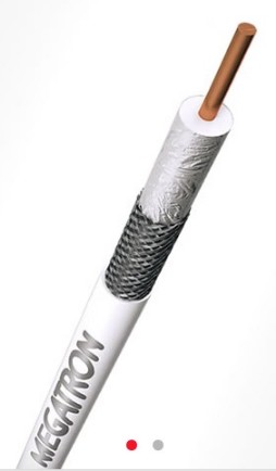 Foto do produto CABO COAXIAL RG59 67% - BOBINA 300M BR - MEGATRON 