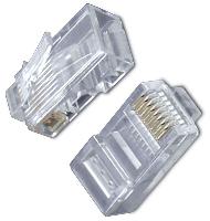 Foto do produto CONECTOR RJ45 CAT5E MACHO - PCT C/100 