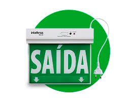 Foto do produto PLACA DE SINALIZACAO SEMPRE ACESA PSA225 DUPLA FACE 