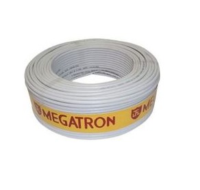 Foto do produto CABO CAT5E UTP CMX 4P 24AWG - HOMOLOGADO - 100M - BRANCO - MEGATRON 
