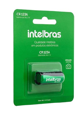 Foto do produto BATERIA DE LITIO 3V CR 123A / INFRA IVP 4000 