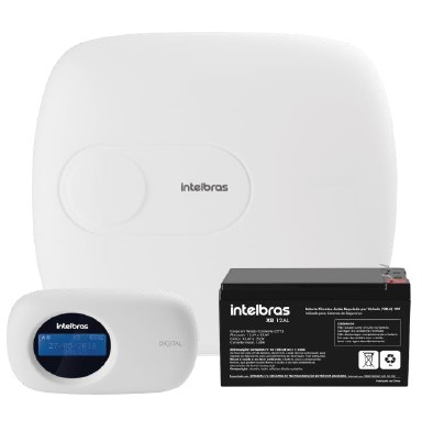 Foto do produto CENTRAL DE ALARME INTRUSAO AMT 4010 SMART COM BATERIA 